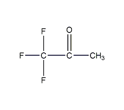 Trifluoroacetone structural formula