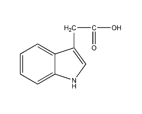3-indoleacetic acid structural formula