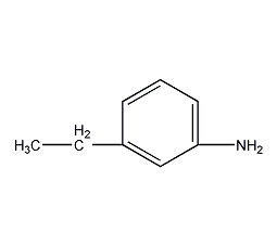 3-ethylaniline structural formula