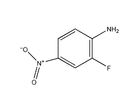 2-fluoro-4-nitroaniline structural formula