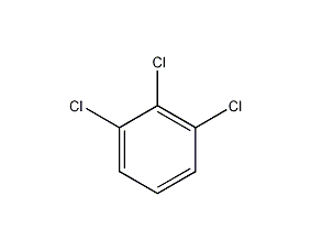 1,2,3-Trichlorobenzene Structural Formula