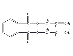Diallyl phthalate structural formula