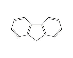 Fluorene structural formula