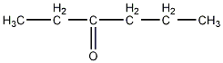3-hexanone structural formula