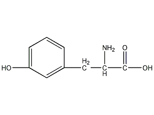 L-M-m-tyrosine,98% structural formula
