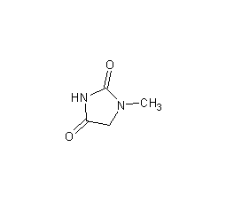 1-methylhydantoin structural formula