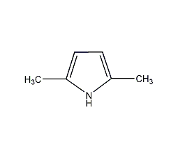 2,5-dimethylpyrrole structural formula