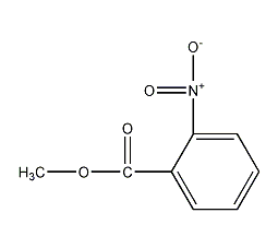 2-nitrobenzoic acid methyl ester structural formula