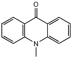 N-methyl-9-acridone structural formula