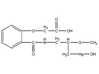 mercuric acid structural formula