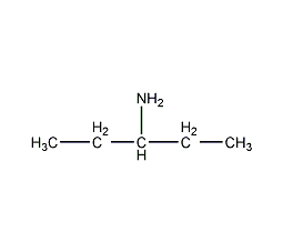 3-aminopentane structural formula