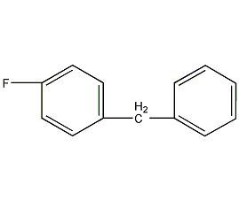 4-fluorodiphenylmethane structural formula