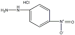 4-Nitrophenylhydrazine Hydrochloride Structural Formula