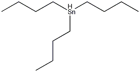 Tri-n-butyltin hydride structural formula