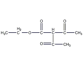 Ethyl diacetoacetate structural formula