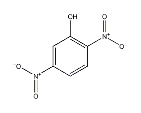 2,5-dinitrophenol structural formula