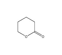 δ-valerolactone structural formula