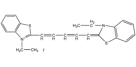 3,3'-diethyl sulfide carbonyl cyanogen iodide structural formula