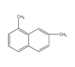1,7-dimethylnaphthalene structural formula