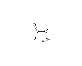 Barium carbonate structural formula