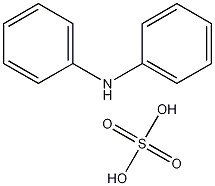 Diphenylamine sulfuric acid structural formula