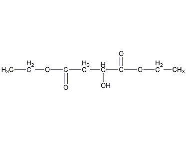 L-diethyl malate structural formula