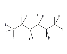 1,6-diiodoperfluorohexane structural formula