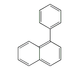 1-Phenylnaphthalene Structural Formula