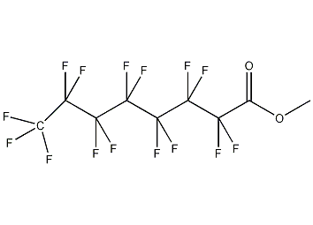 Perfluorooctanoic acid methyl ester structural formula