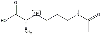 Nε-acetyl L-lysine structural formula