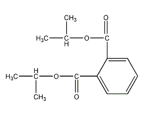 Isopropyl phthalate structural formula