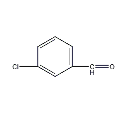 m-chlorobenzaldehyde structural formula