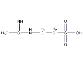 Amidinotaurine structural formula