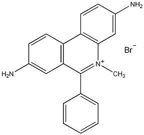 Methylphenanthridine bromide structural formula