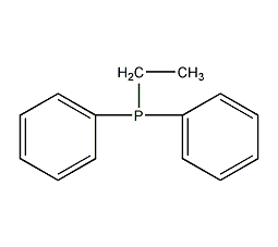 Ethyldiphenylphosphine structural formula