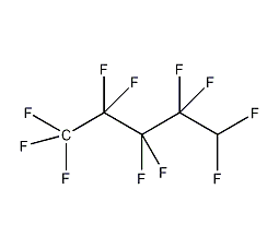 1-H-Undecafluoropentane structural formula