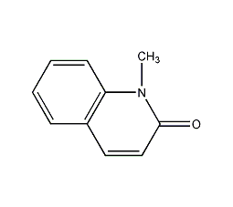 1-methyl-2-quinolinone structural formula