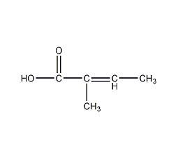 Angelica acid structural formula