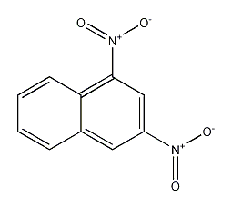 1,3-dinitronaphthalene structural formula