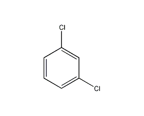 1,3-dichlorobenzene structural formula