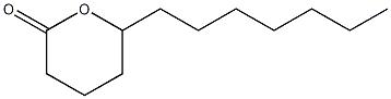 δ-dodecyl lactone structural formula