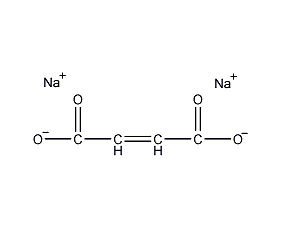 Disodium maleate structural formula
