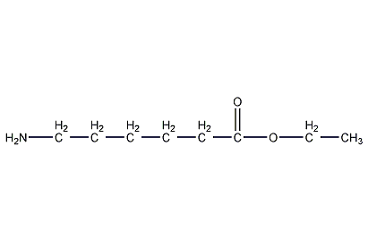 6-Aminocaproic acid ethyl ester structural formula