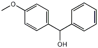 4-Methoxydiphenylmethanol Structural Formula