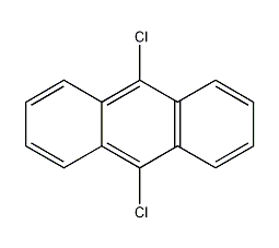 9,10-dichloroanthracene structural formula
