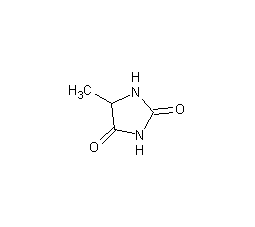 5-methylhydantoin structural formula