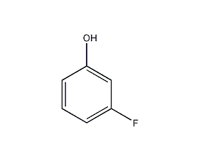 m-fluorophenol structural formula