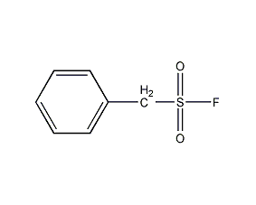 Phenylmethylsulfonyl fluoride structural formula