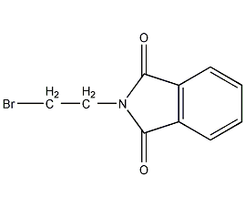 N-(2-bromoethyl)phthalimide structural formula