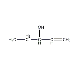 1-penten-3-ol structural formula